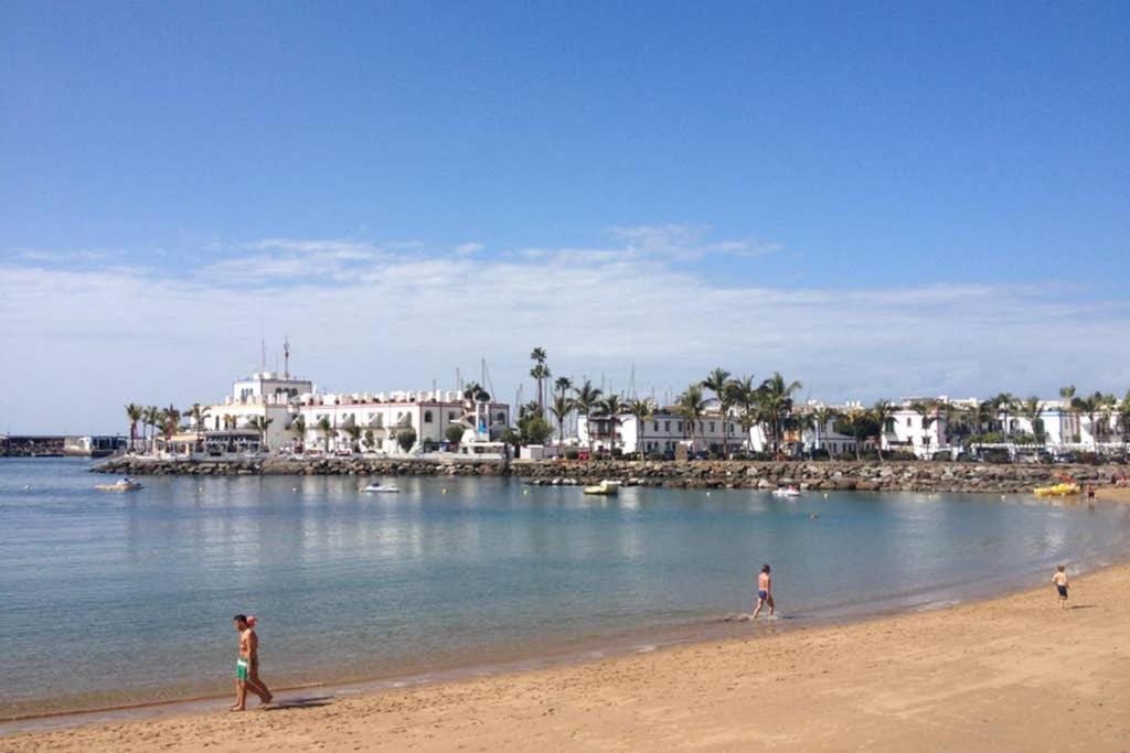 Charmante Wohnung Direkt Am Meer, Kostenloses Wlan Puerto De Mogan Ngoại thất bức ảnh